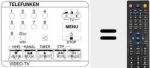 Comandament a distància substitut de FB 1135 TTP (925TX1684)