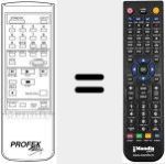 Mando a distancia sustituto de HQS-200