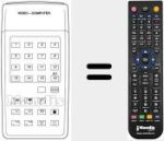 Comandament a distància substitut de 5652 08 35