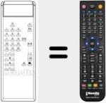 Replacement remote control for MC 27