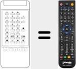 Mando a distancia sustituto de MOD.8100