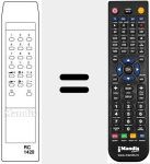 Mando a distancia sustituto de RC 1420