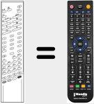 Comandament a distància substitut de RC 348
