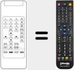 Replacement remote control for RC 511