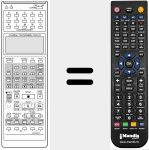 Mando a distancia sustituto de RC 8900