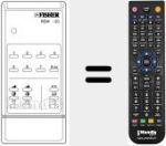 Mando a distancia sustituto de REM-20