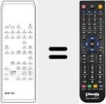 Replacement remote control for SHP 101