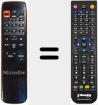 Comandament a distància substitut de TSR 200