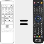 Comandament a dist&agrave;ncia substitut de TC 1432 N