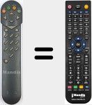 Replacement remote control for TC 295