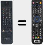 Replacement remote control for FB 1320 (80432550)