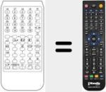 Mando a distancia sustituto de VTS 77