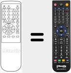 Mando a distancia sustituto de RC514B