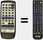 Mando a distancia sustituto de RM-RXVB 90 E (QAL0066003)