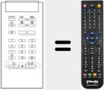 Replacement remote control for RCT3707C (925TX0392)
