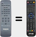 Mando a distancia sustituto de RC5003N (20578180)