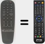 Replacement remote control for RC19133001/01 (313922887051)