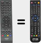 Mando a distancia sustituto de CT-8031 (75031607)