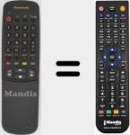 Replacement remote control for EUR51920