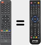 Mando a distancia sustituto de H003