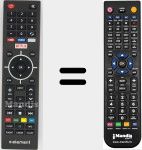 Mando a distancia sustituto de KY49C-178A