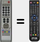 Mando a distancia sustituto de LCD4230