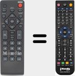 Replacement remote control for NH000UD