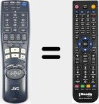 Replacement remote control for PQ21953F (PQ21953F6)