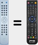 Mando a distancia sustituto de RC-OneDX1