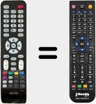 Replacement remote control for QT115