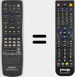 Replacement remote control for XAMBA500