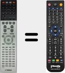 Replacement remote control for RAV508 (ZF725100)