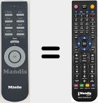 Replacement remote control for MIE001