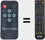 Comandament a dist&agrave;ncia substitut de MIT001