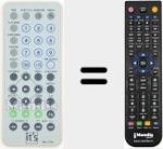 Mando a distancia sustituto de RC-1710A