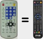 Comandament a distància substitut de REMCON1569