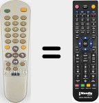 Replacement remote control for REMCON1841