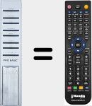 Comandament a distància substitut de REMCON2062