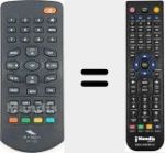 Mando a distancia sustituto de SY-3121