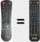 Mando a distancia sustituto de 02-26LED115B4