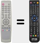 Replacement remote control for REMCON785