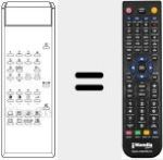 Replacement remote control for REMCON1027