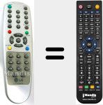Mando a distancia sustituto de 6710V00044L