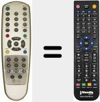 Mando a distancia sustituto de 6710V00044W