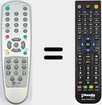 Mando a distancia sustituto de 6710V00061U