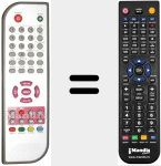 Mando a distancia sustituto de REMCON1110