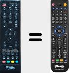 Comandament a distància substitut de BM43173