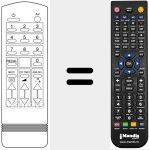 Replacement remote control for REMCON576