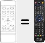 Mando a distancia sustituto de REMCON492