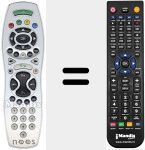 Mando a distancia sustituto de REMCON805